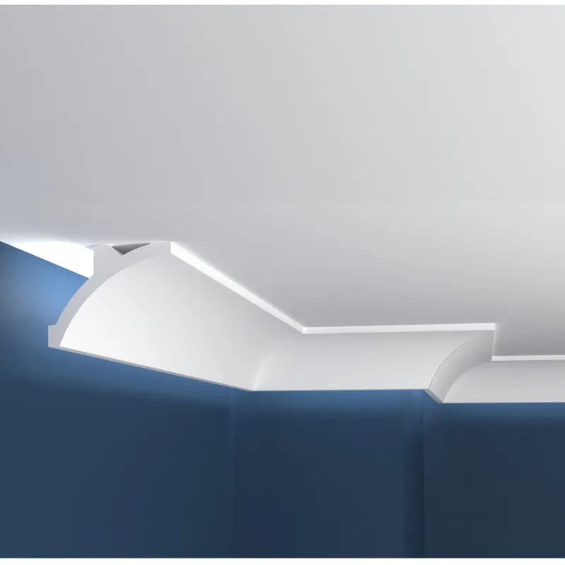 Moulure 2m corniche cornière ruban led éclairage indirect Bandeau lumineux