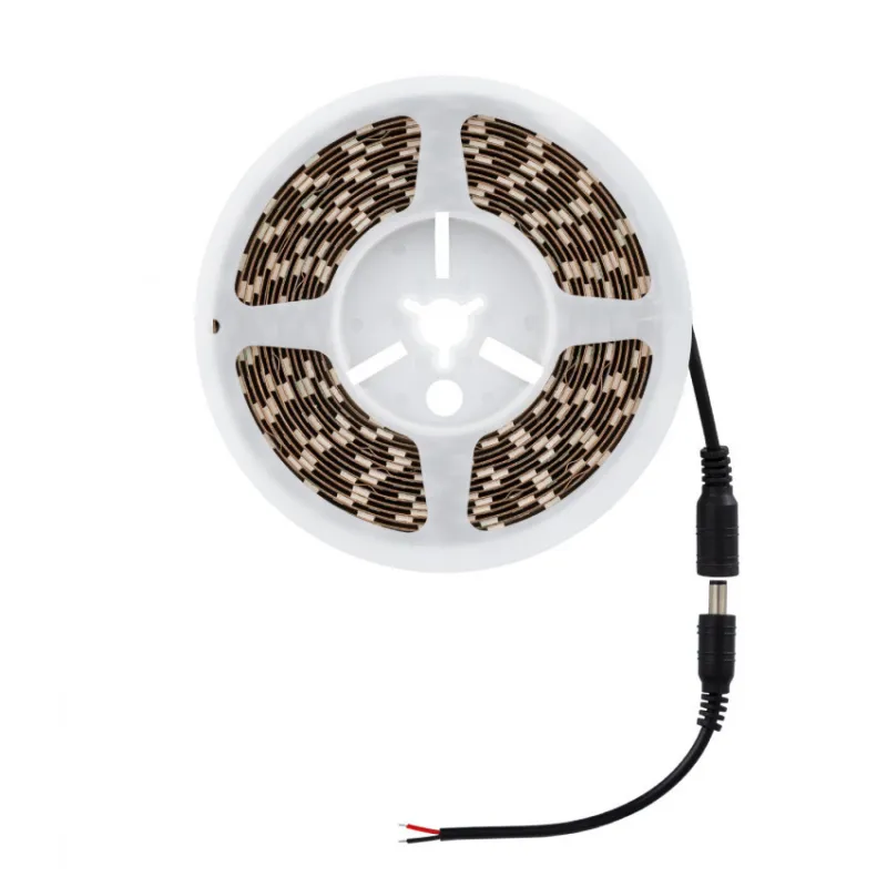 Ruban Bandeau LED 12v ip20-5m-3000k-120 led double ranger 12000 lumens