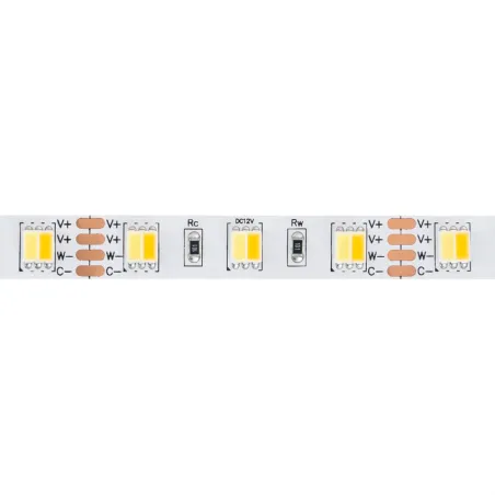 Ruban Bandeau LED cct-12v ip20-5m-60 led
