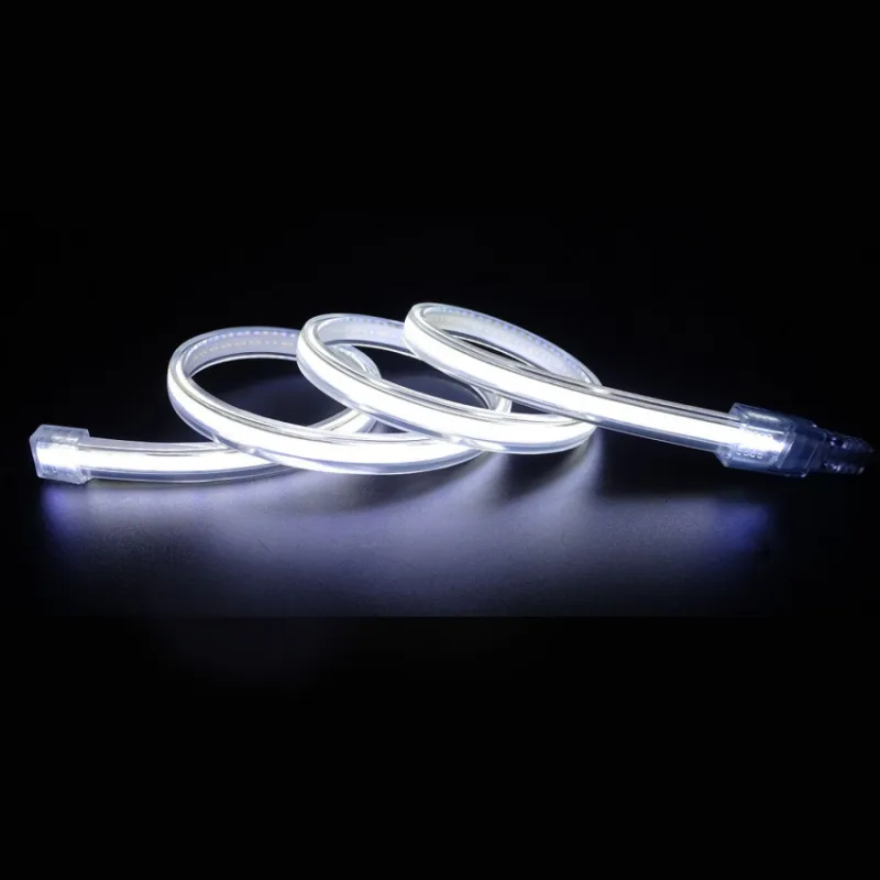 Ruban led 220v ip65 ligne continu 320 led-1000lm/m-6000k