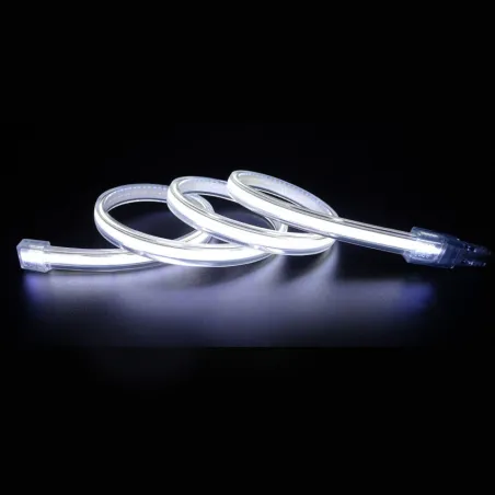 Ruban led 220v ip65 ligne continu 320 led-1000lm/m-6000k