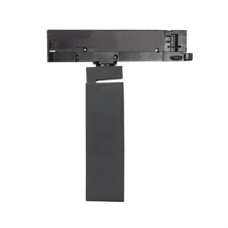 Projecteur led 30w noir-40°-cri 85-2720lm-rail 3 allumages boutiques commerces