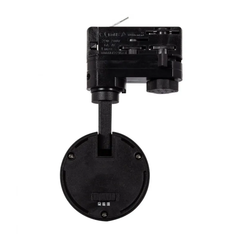 Projecteur 30w led sur rail 3 allumages 3000lm boutiques commerces
