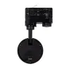 Projecteur 30w led sur rail 3 allumages 3000lm boutiques commerces