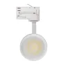 Projecteur led 30w blanc-36°-cri 80-2400lm-cct-rail 3 allumages boutiques commerces