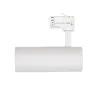 Projecteur led 30w blanc-3000lm-rail 3 allumages boutiques commerces