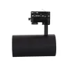 Projecteur led 40w noir-36°-cri 90-3200lm-cct-rail 3 allumages boutiques commerces