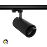 Projecteur led 40w noir-cri 90-4000lm-cct-rail 3 allumages boutiques commerces