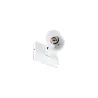 Applique éclairage mural et de plafond spot patère orientable gu10 220v