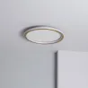 Applique plafonnier led 20w cct-métal rond 41cm-1000lm