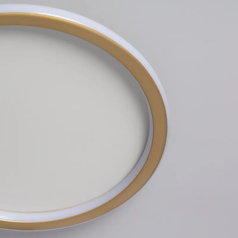 Applique plafonnier led 28w cct-métal rond 50cm-2400lm