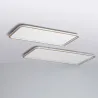Applique plafonnier led 30w cct-métal rectangulaire 110cm-1800lm