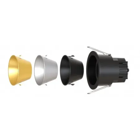 spot-led-rt2012-basse-luminance-iris-10w-cct-blanc-noir-jaune-gris-alu-rouge