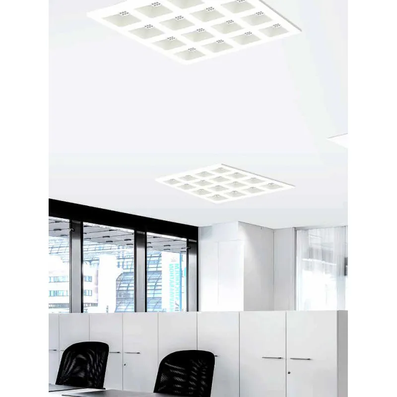 DALLE LED 60x60cm-UGR16-36W-ip44-4970lm-4000k