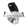 Encastrable escargot led 42W ROND blanc orientable 4000k