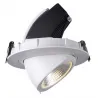 Encastrable escargot led 42W ROND blanc orientable 4000k