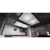 Encastrable saillie 18w led cct-ip44 ultra plat 24mm rond blanc ou noir