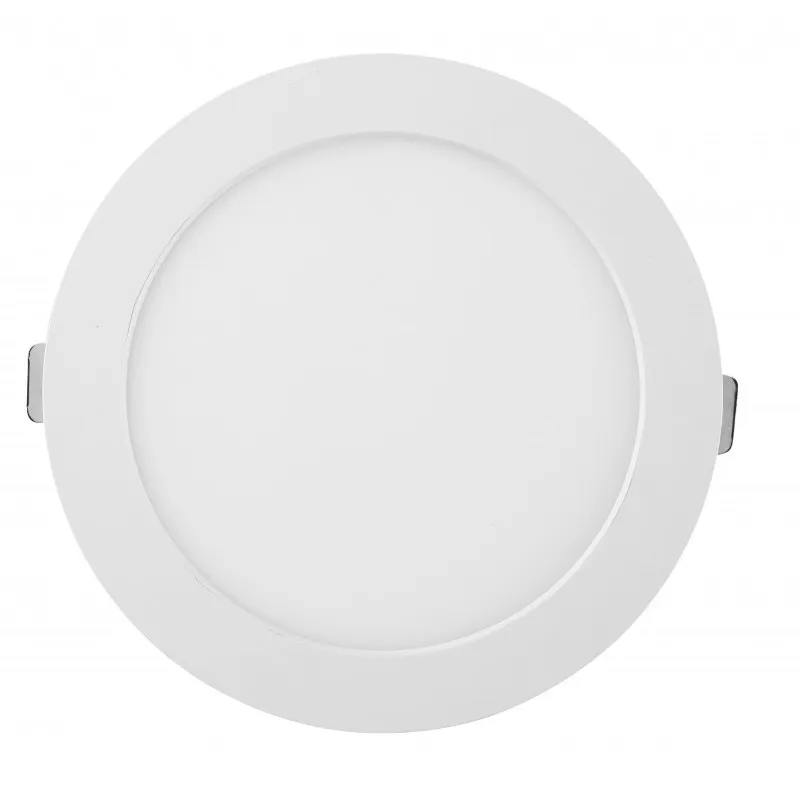 Encastrable saillie 18w led cct-ip44 ultra plat 24mm rond blanc ou noir