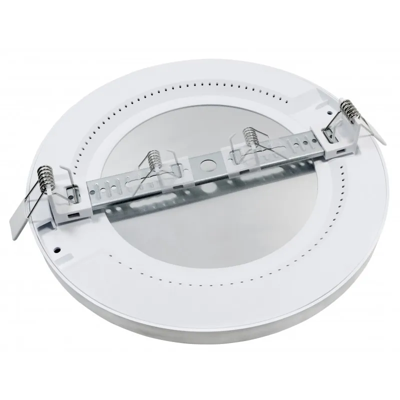 Encastrable saillie 18w led cct détecteur mouvement-ip44 ultra plat 24mm rond blanc ou noir