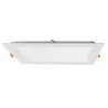 Encastrable carré 20w led rt2012 ip44 ultra plat recouvrable 240mm blanc-bbc