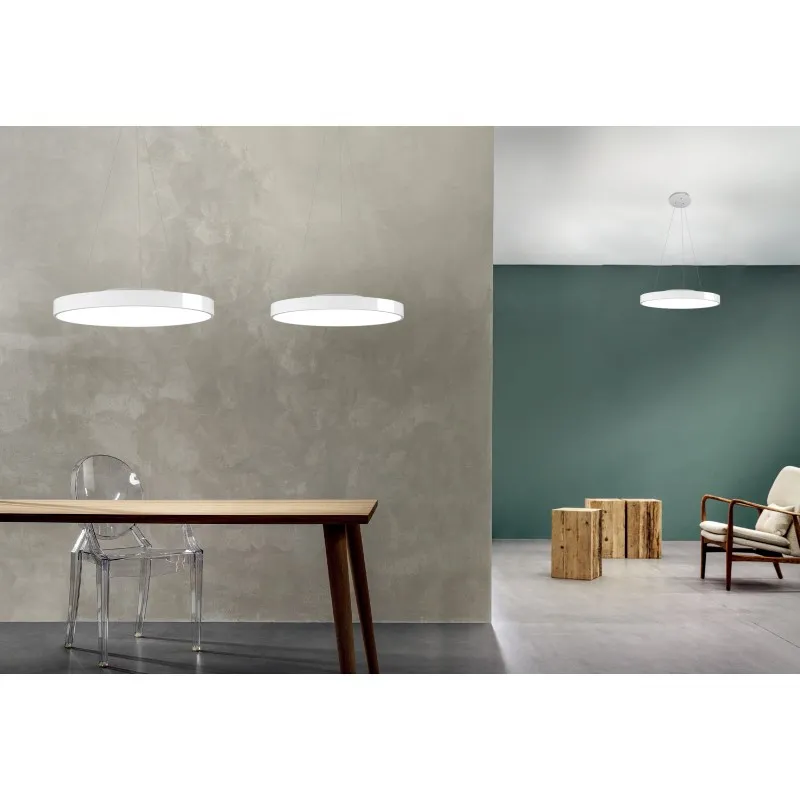 Suspension led Louvres 400mm-cct-3400 lumens