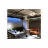 Projecteur led 20w blanc-1800lm-rail 3 allumages boutiques commerces