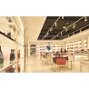 Projecteur led 20w blanc-1800lm-rail 3 allumages boutiques commerces