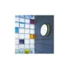 hublot applique plafonnier ip54-25w extérieur rond  gris anthracite