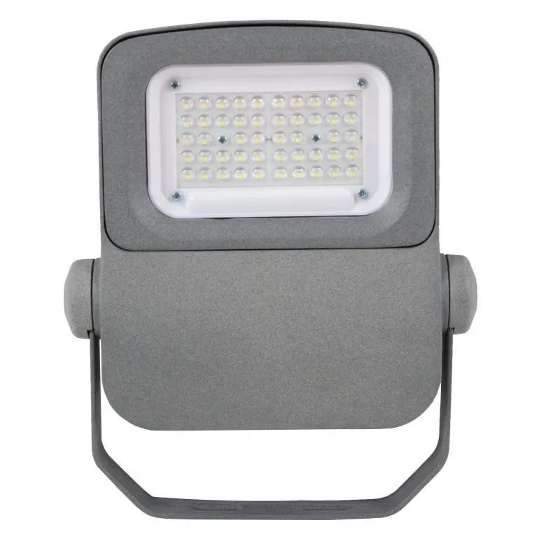Projecteur led 50W gris câble 1m-ip66-3000k-4000k-asymétrique