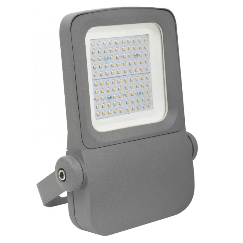 Projecteur led 70W gris câble 1m-ip66-3000k-4000k-asymétrique