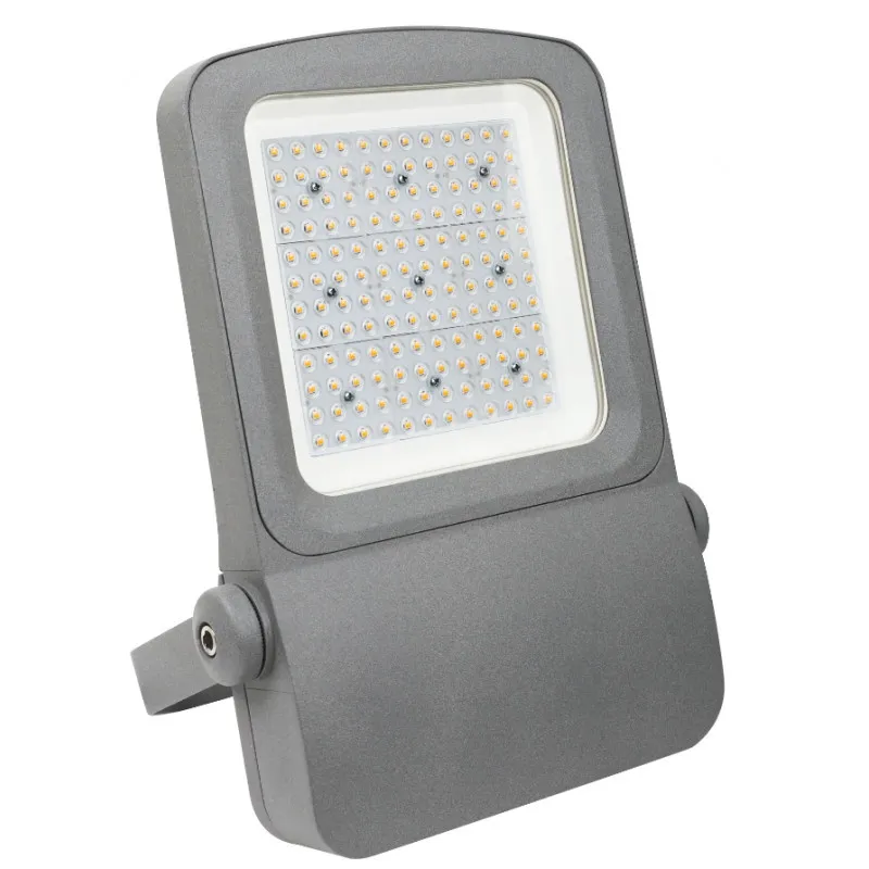 Projecteur led 100W gris câble 1m-ip66-3000k-4000k-asymétrique