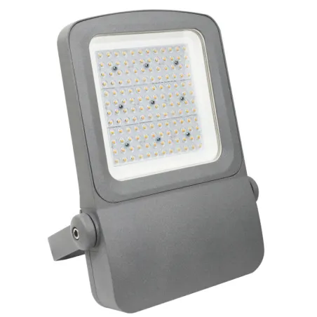 Projecteur led 100W gris câble 1m-ip66-3000k-4000k-asymétrique