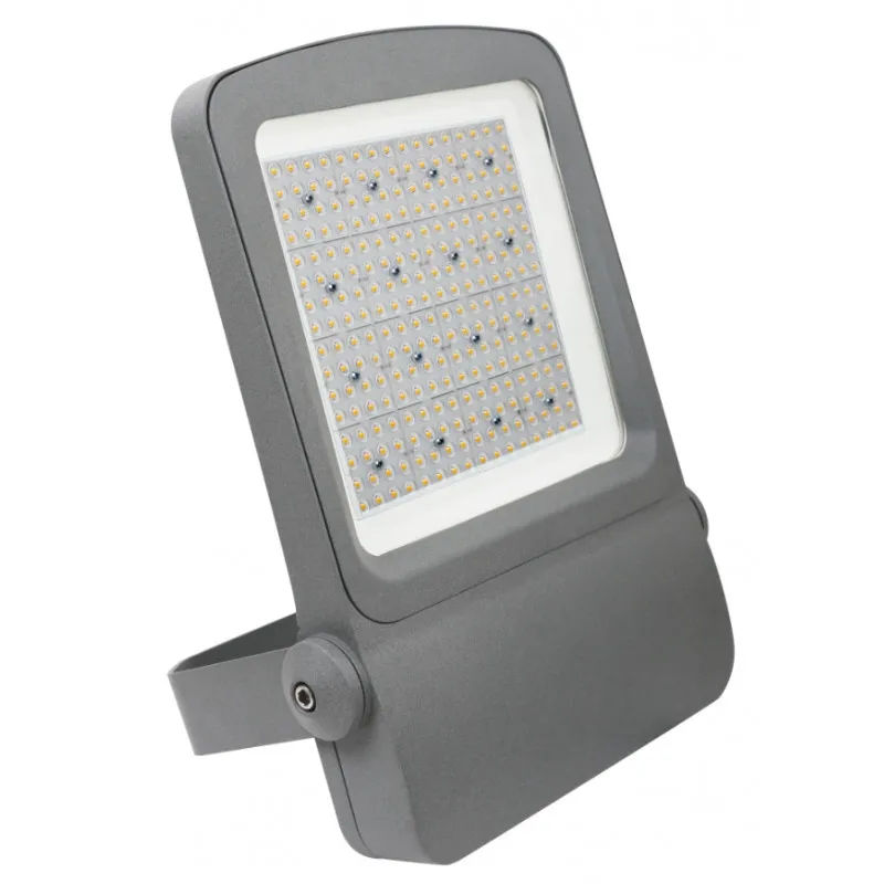 Projecteur led 200W gris câble 1m-ip66-3000k-4000k-asymétrique