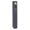 Borne extérieure 10w led gris anthracite ip54-65cm-220v-650 lumens-3000k-cubic