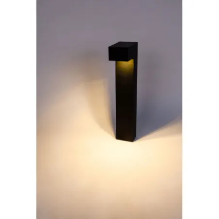 Borne extérieure 12w double led gris anthracite ip54-65cm-220v-960 lumens-3000k-kenya