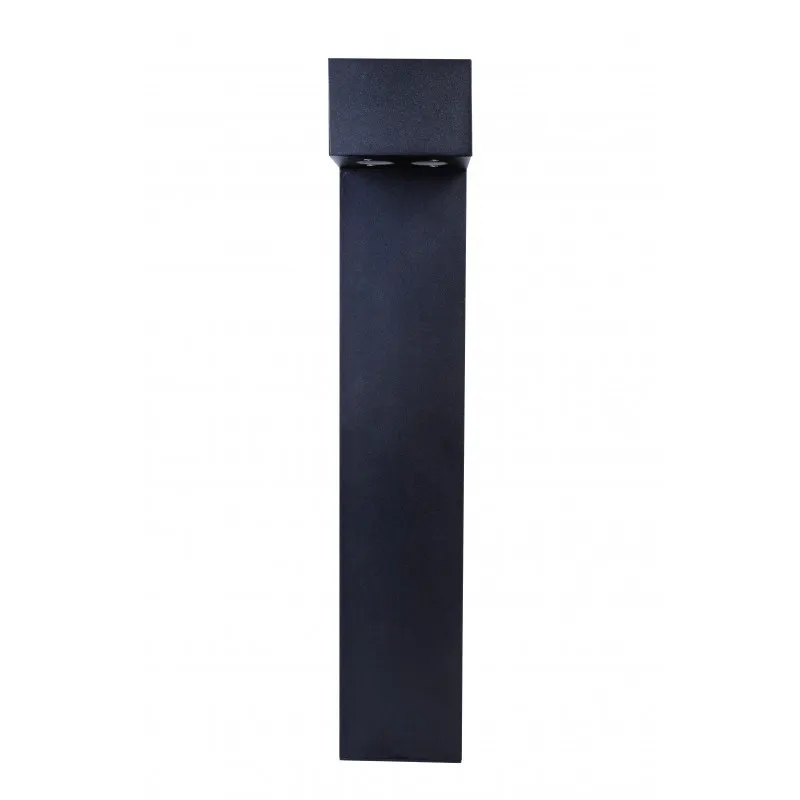 Borne extérieure 12w double led gris anthracite ip54-65cm-220v-960 lumens-3000k-kenya