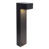 Borne extérieure 12w double led gris anthracite ip54-65cm-220v-960 lumens-3000k-kenya