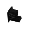 xiled-embout de finition pour rail 3 allumages blanc ou noir