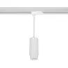 Suspension gu10 optique réglable rail 3 allumages-boutique-commerce noir ou blanc