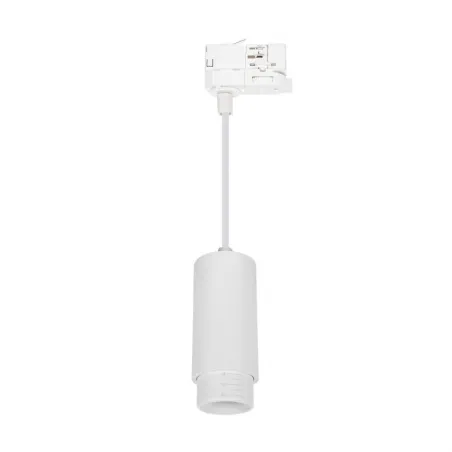 Suspension gu10 optique réglable rail 3 allumages-boutique-commerce noir ou blanc