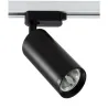 Spot gu10 optique réglable rail 3 allumages-boutique-commerce noir ou blanc