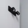 Applique éclairage mural et de plafond spot patère orientable double gu10 220v
