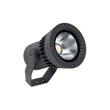 Projecteur applique Led 11.5W-rond-ip65-1167lm-etanche extérieur-rocaille-jardin