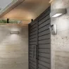 Applique murale extérieure aluminium-ip54-étanche culot e27