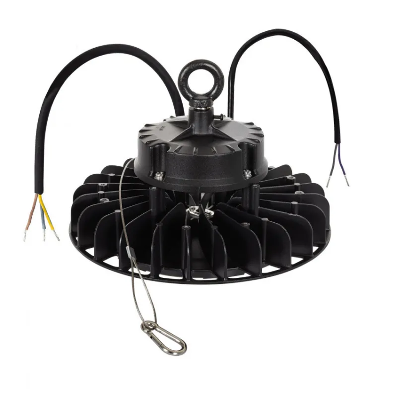 Gamelle industrielle 200w led variable dali-27000 lumens-angle 35°-60-°90°