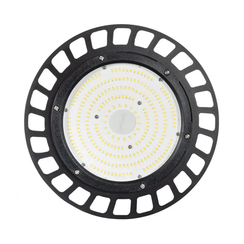 Gamelle industrielle 200w led variable dali-27000 lumens-angle 35°-60-°90°