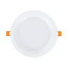 Spot led blanc encastrable ip44 24w-2400 lumens-coupe 200mm