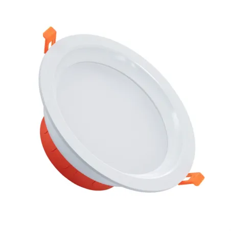 Spot led blanc encastrable ip44 24w-2400 lumens-coupe 200mm