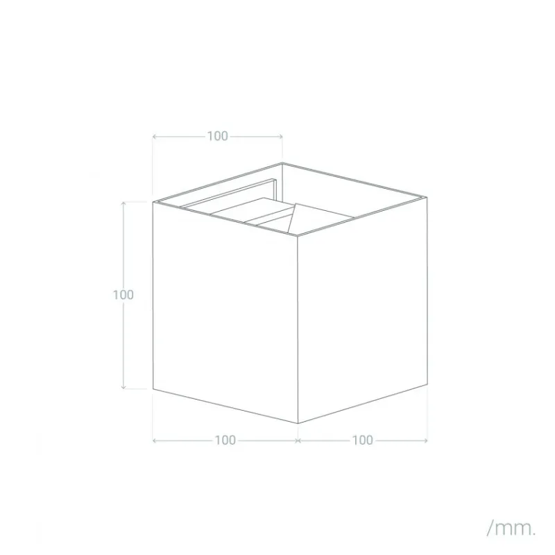 applique-exterieur-led-6w-380-lumens-3000k-cube-noir-angle-ajustable-mural-ip44