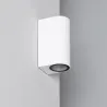 Applique murale blanche double spot gu10 étanche ip54